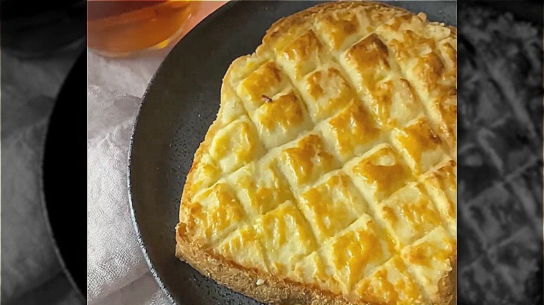 Slice of Pineapple toast