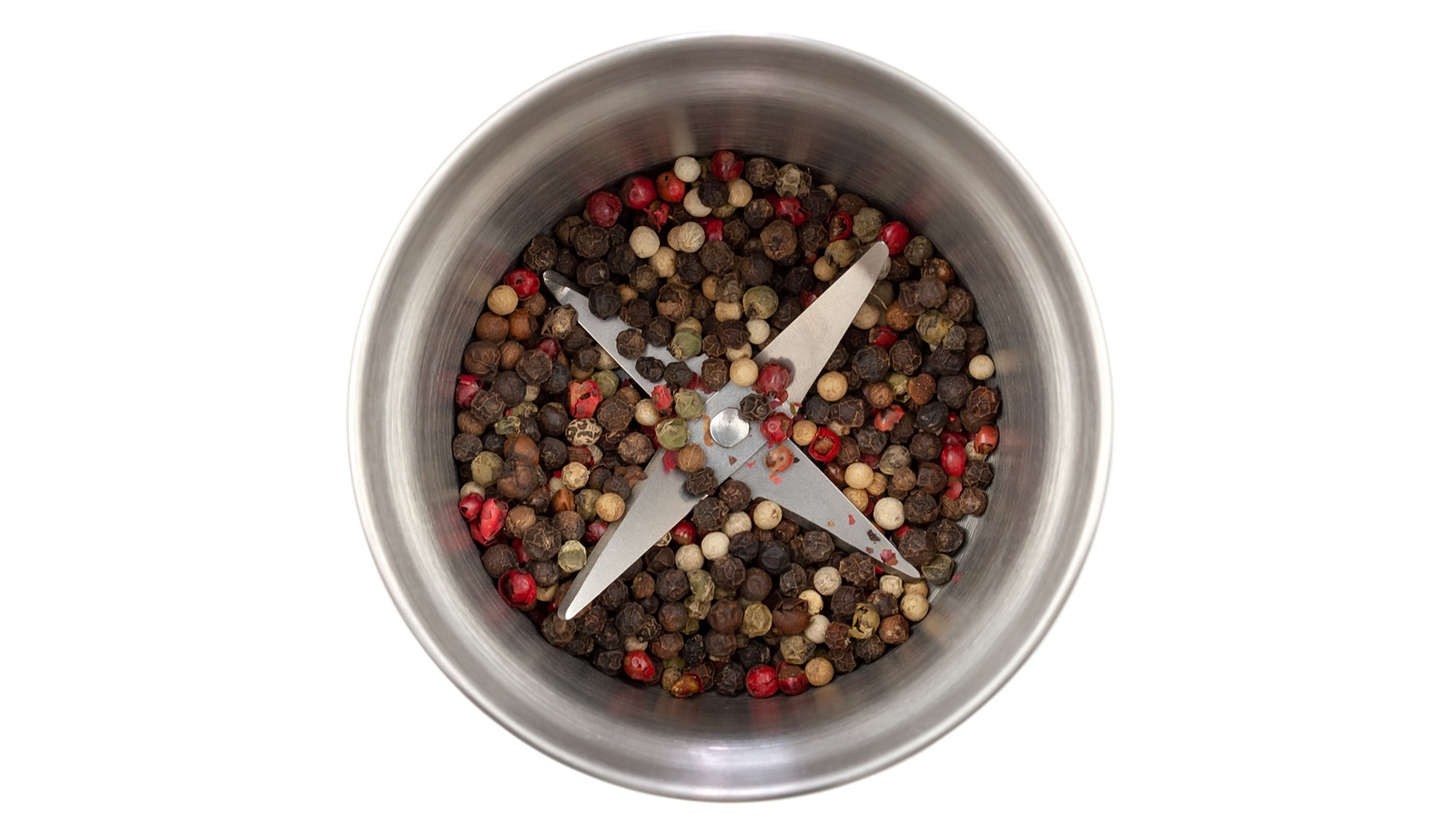 This Spice Grinder Cleaning Hack Uses A Pantry Staple