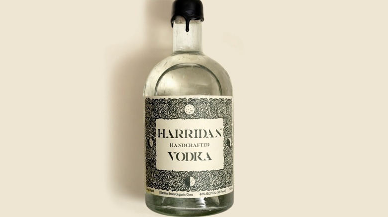 Harridan Vodka bottle