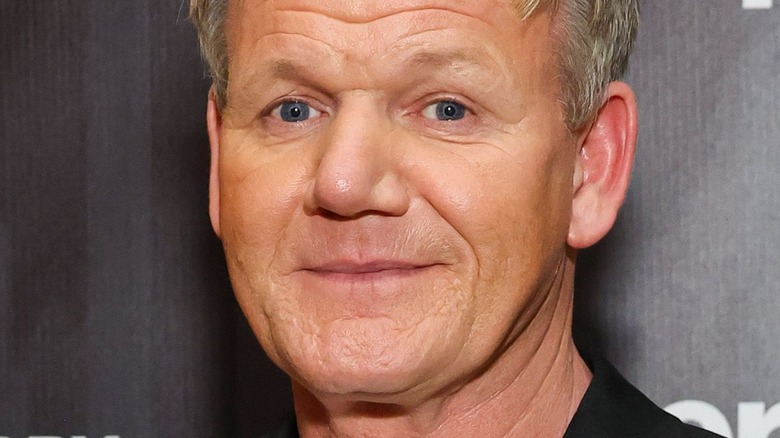 Gordon Ramsay smiling