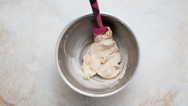 cream cheese filling in bowl