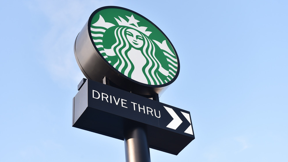 Starbucks sign