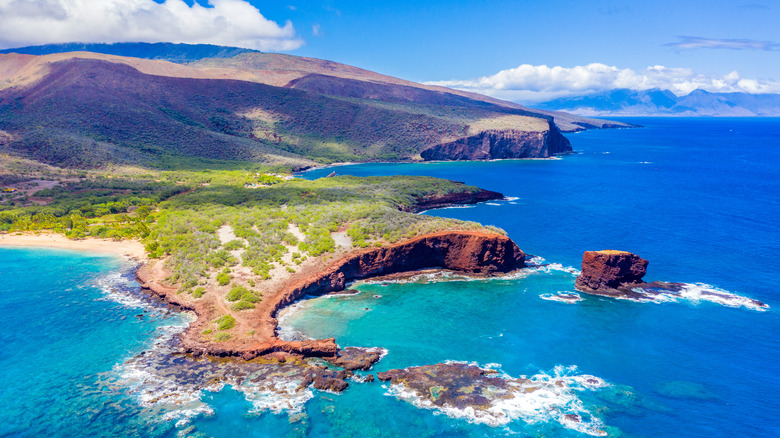 Aerial view of Hawaii