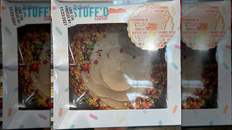 Sprinkletown Stuff'd cake at Costco