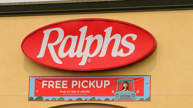 Ralphs signage outside a store