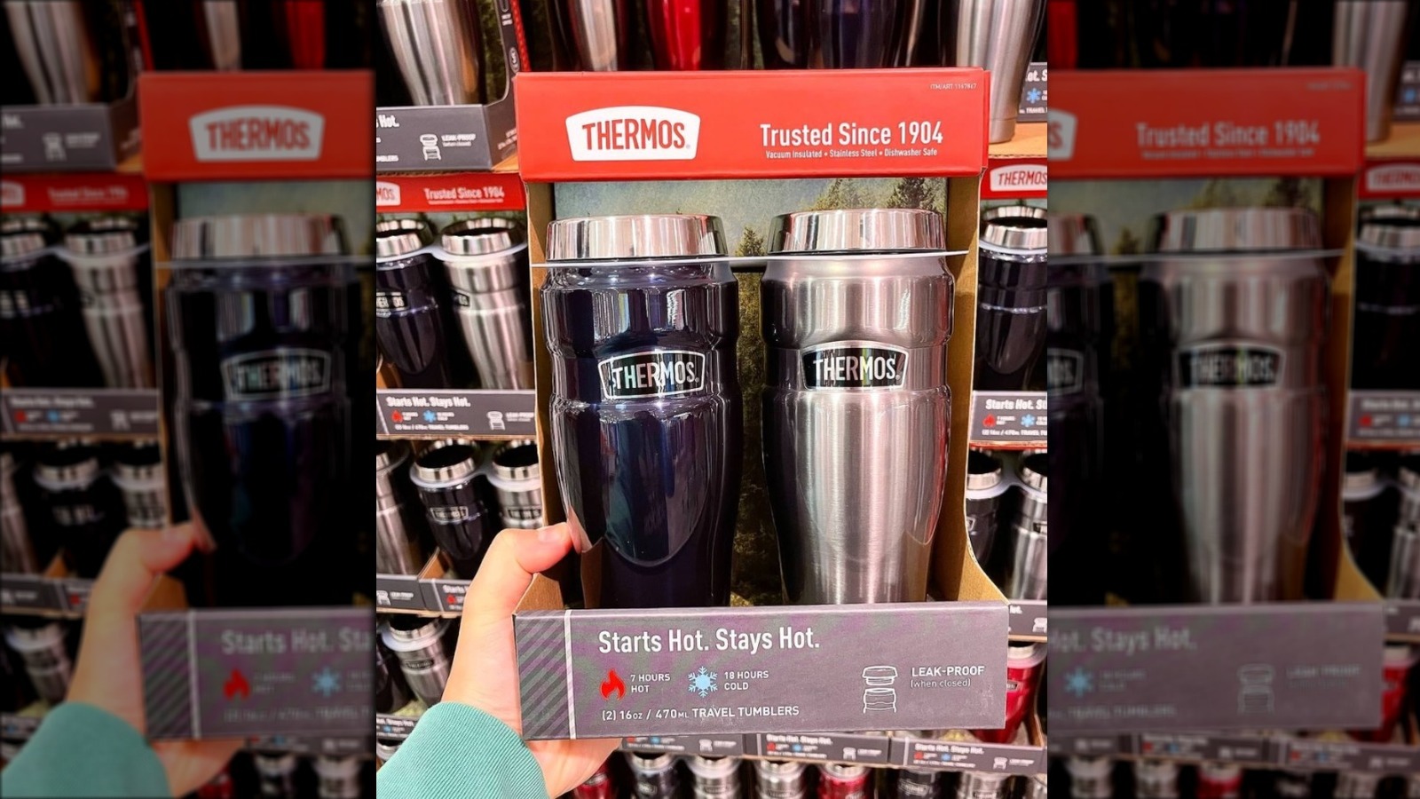 Thermos Stainless Steel King Travel Tumbler, 2-Pack