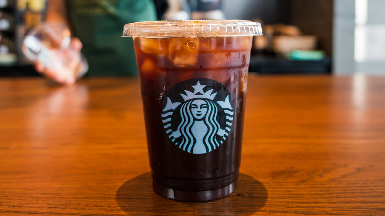 Cold Starbucks drink