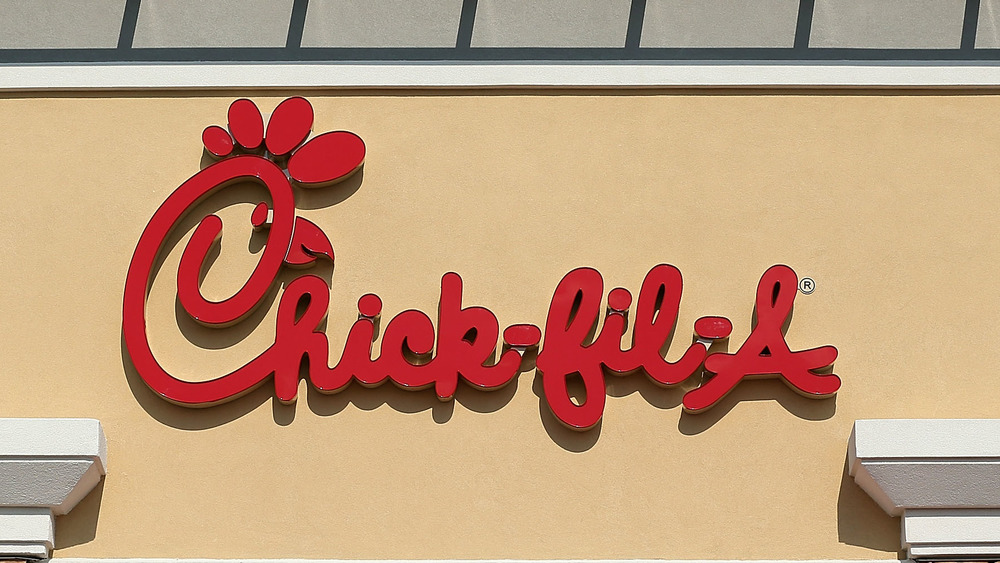 Chick-fil-A storefront sign logo