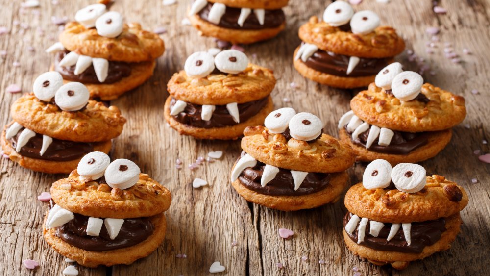 A generic shot of Halloween cookies