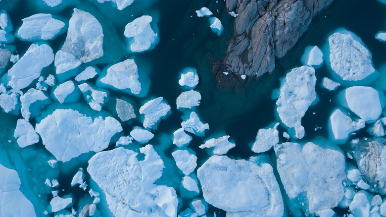 Greenland ice