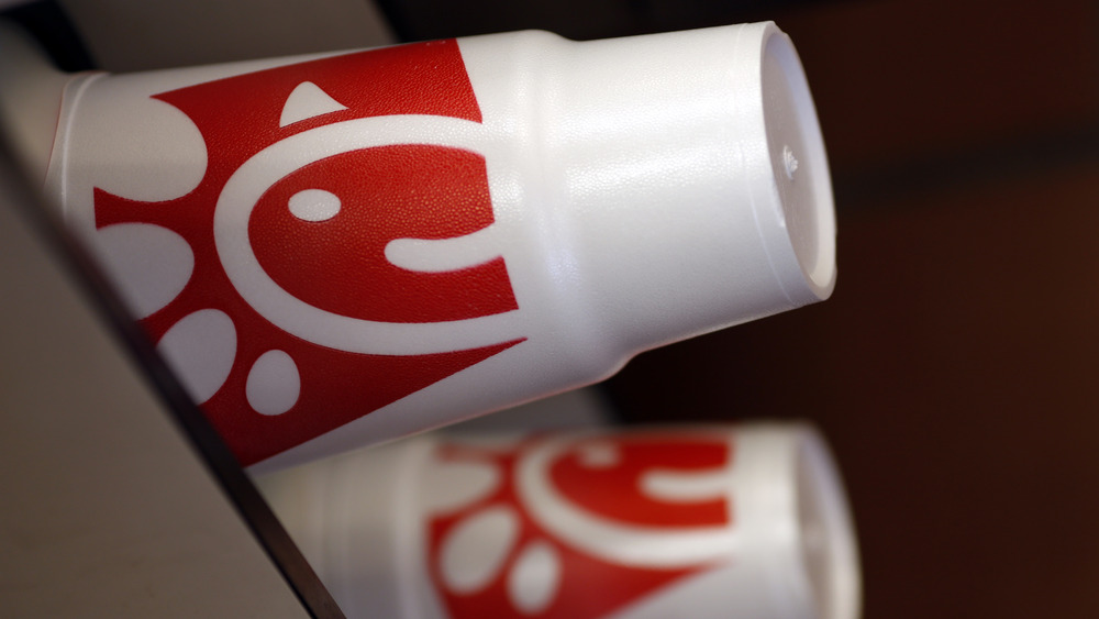 Chick-fil-A beverage cups