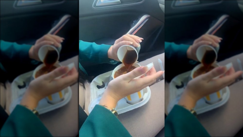 TikTok McDonald's frappuccino hack