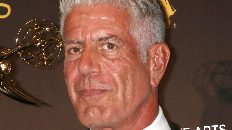 Anthony Bourdain at an event 