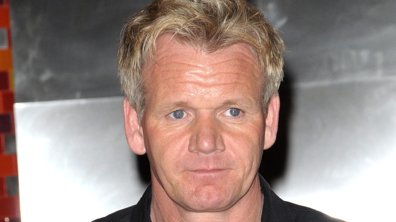 Close up of Gordon Ramsay