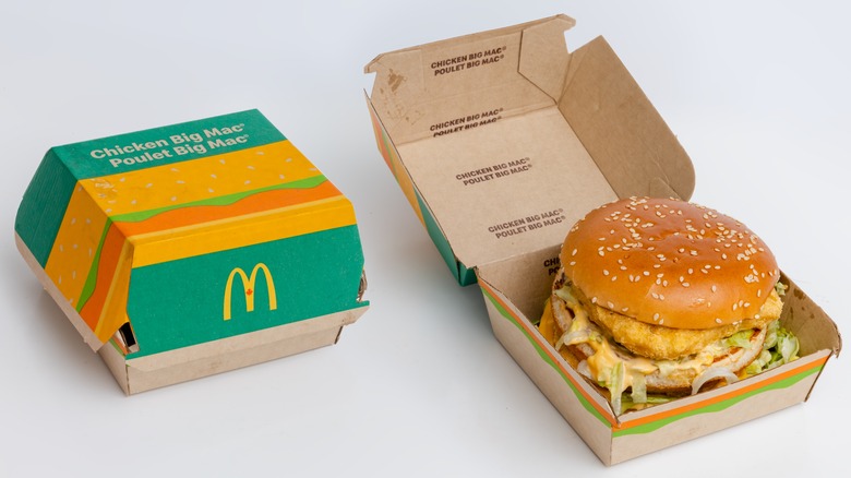 Canadian McDonald's Poulet Big Mac