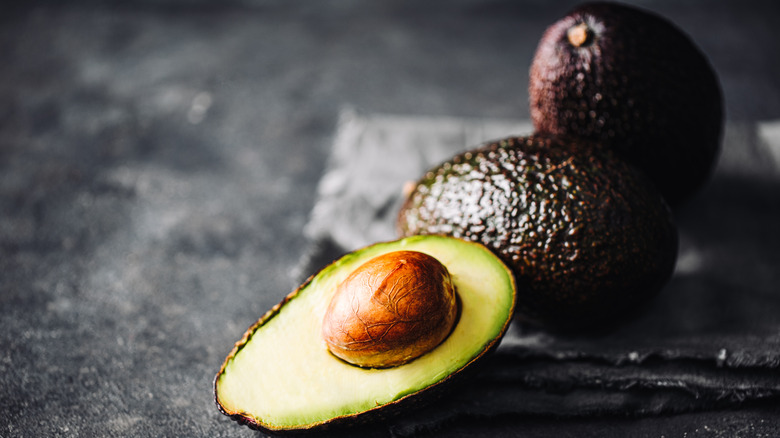 avocadoes in pile