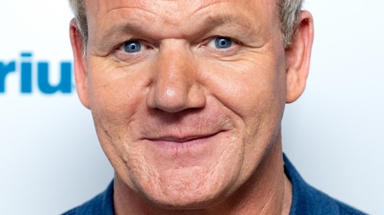 Gordon Ramsay with slight smile