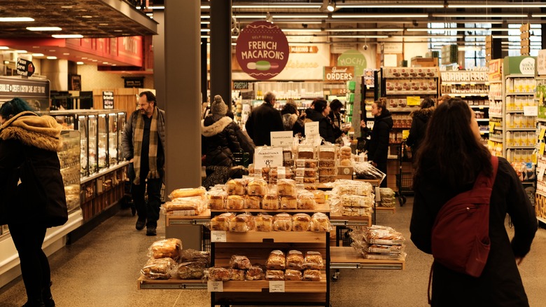 whole foods bakery section