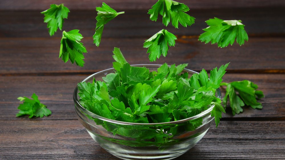 Chopped parsley