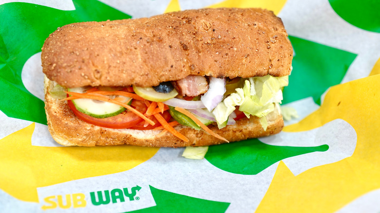 Subway sandwich