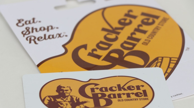 Cracker Barrel gift card