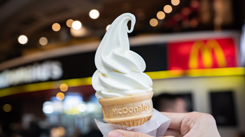 McDonald's ice cream cone