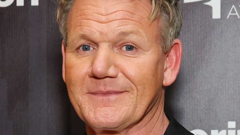 Gordon Ramsay smiling