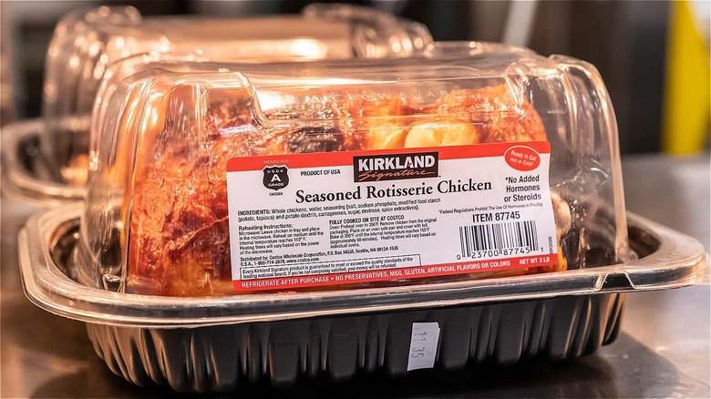 A rotisserie chicken from Costco