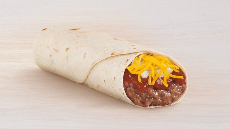Taco Bell burrito