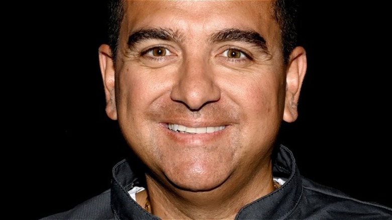 Buddy Valastro dressed in black