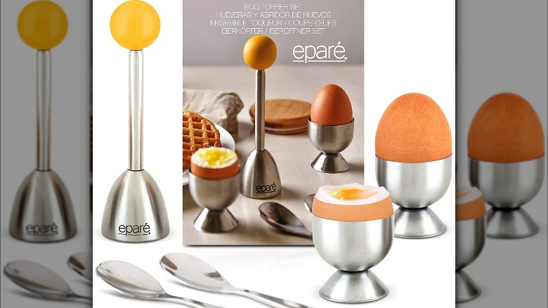 Egg Topper cracker set
