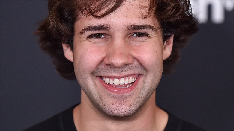 David Dobrik smiling