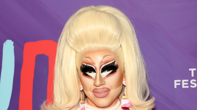 Trixie Mattel posing on the red carpet