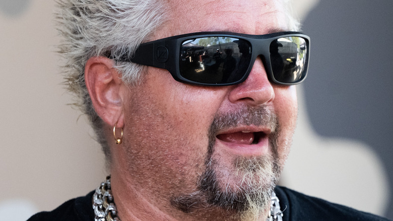 Guy Fieri wearing sunglasses