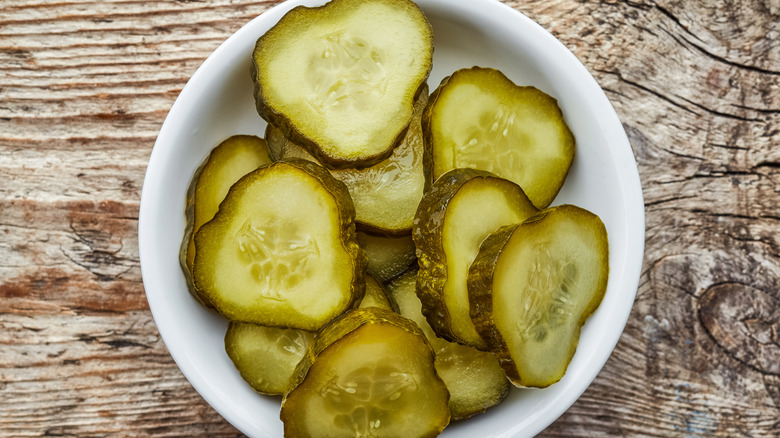 Bowlful of pickles