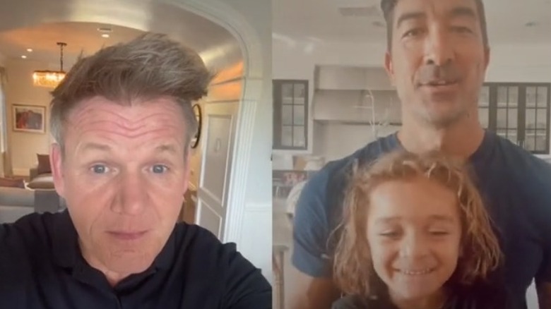Brody is so sassy with Gordon Ramsay