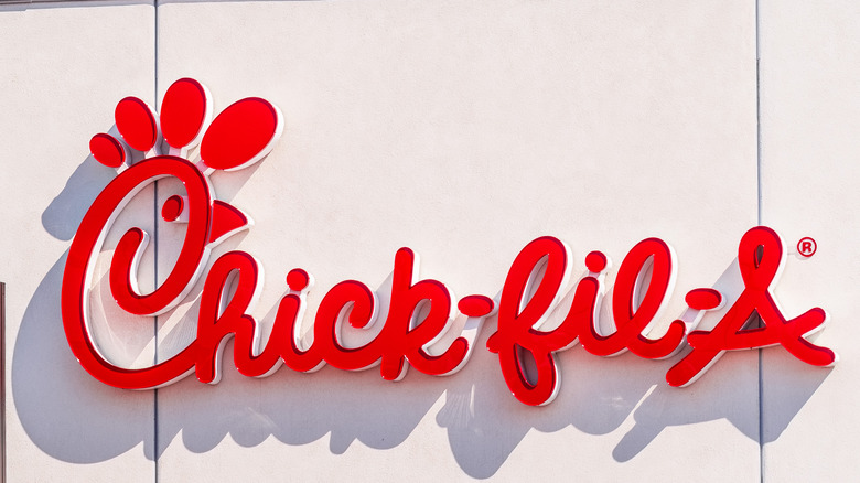 Chick-fil-A sign