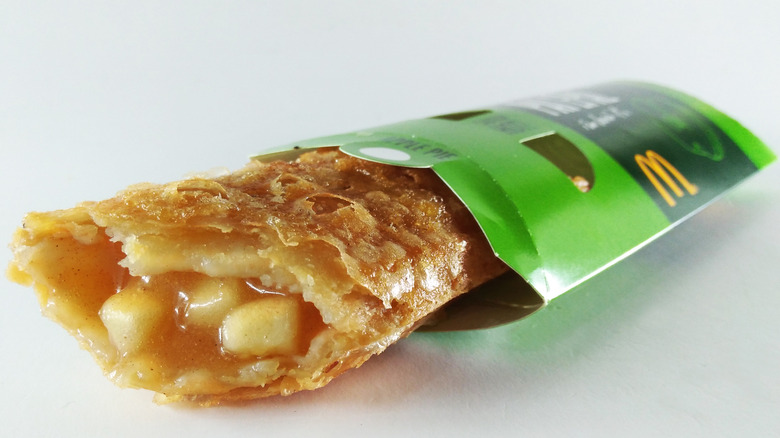 An apple pie from McDonald's