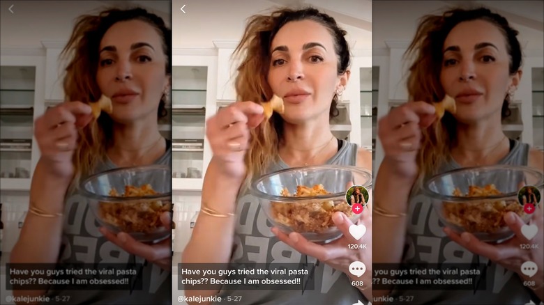 TikTok Is Obsessed With This Viral Pasta Chip Recipe