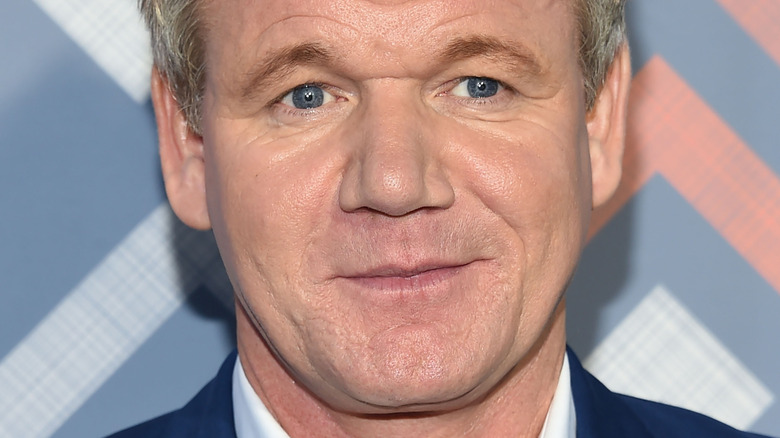 Gordon Ramsay smirking face