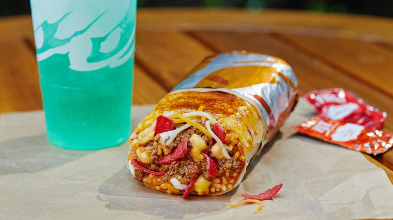 Taco Bell burrito
