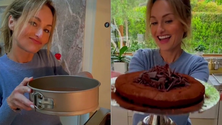 Giada De Laurentiis chocolate Amaretti cake