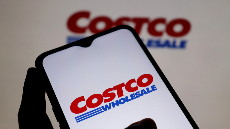 Costco logo on phone