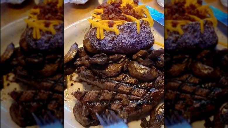 well done steak 