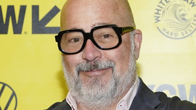 Andrew Zimmern black glasses