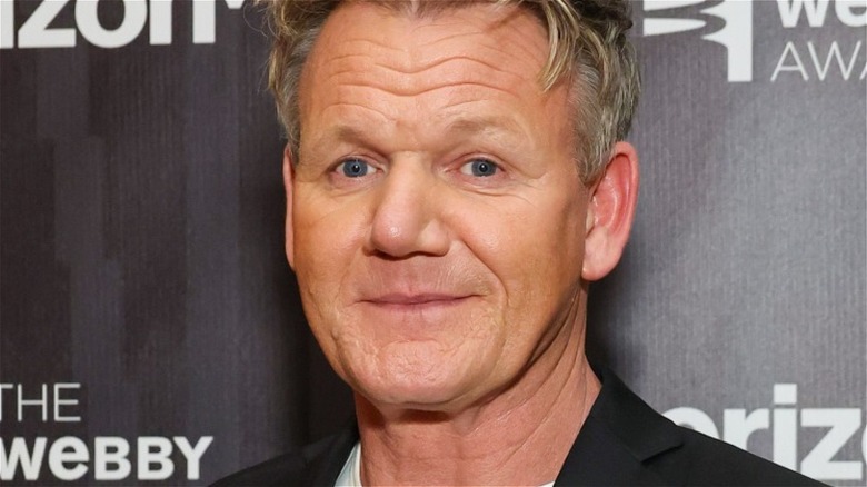 Gordon Ramsay smiling