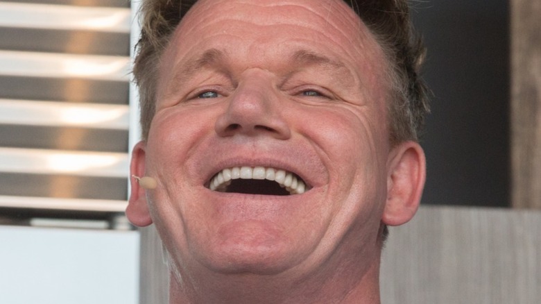 Gordon Ramsay laughing