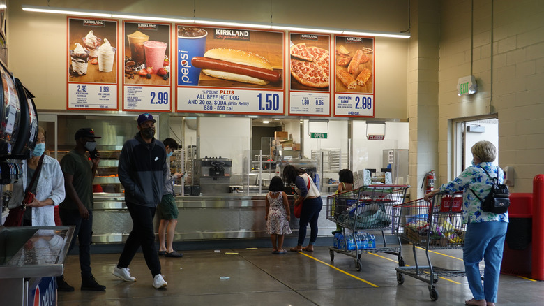 Costco food court