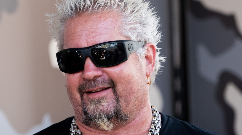 Guy Fieri posing