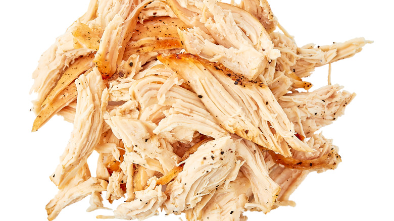 seasoned shredded chicken 